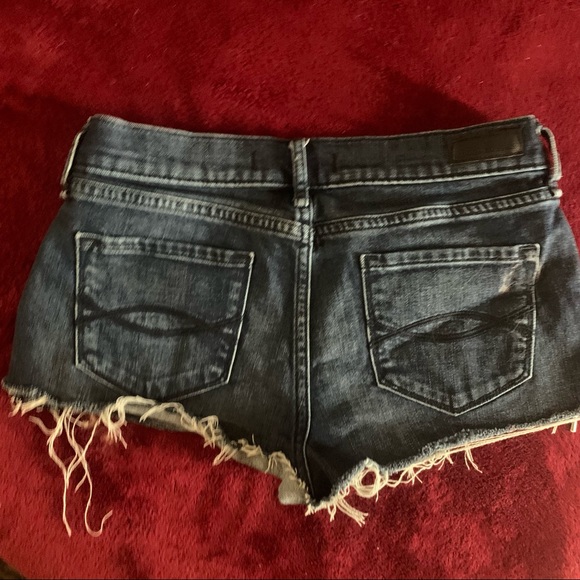 Abercrombie denim shorts with side zipper 24 - Picture 6 of 9